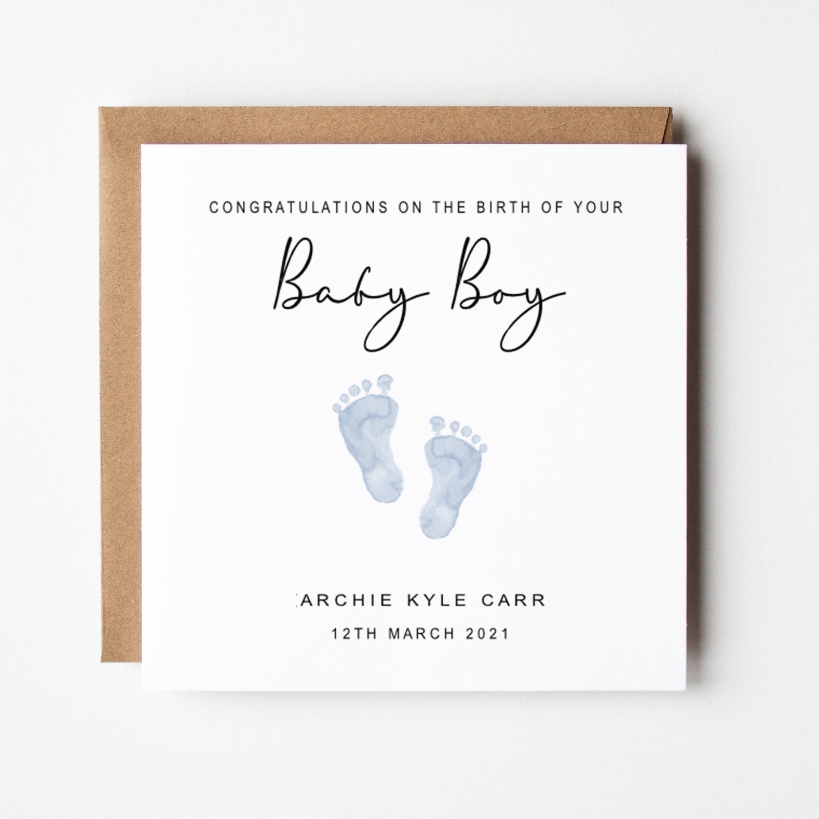 Carte à Imprimer Félicitations Naissance - Cartes à Imprimer