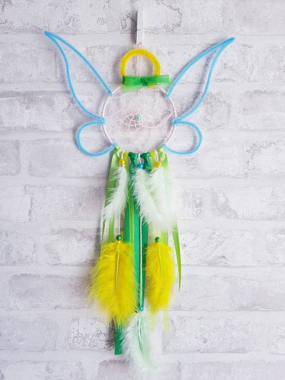 Attraperêves fée Fée clochette dream catcher Tinker Etsy