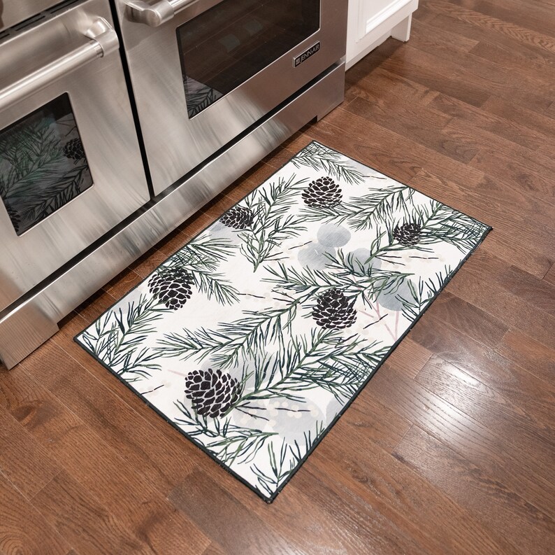 2x3 Cotton Special Design Indoor Christmas Accent Rug Grip Etsy