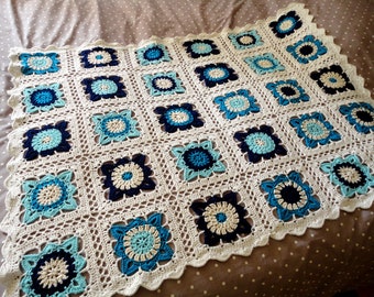 Facile Crochet Plaid Etsy