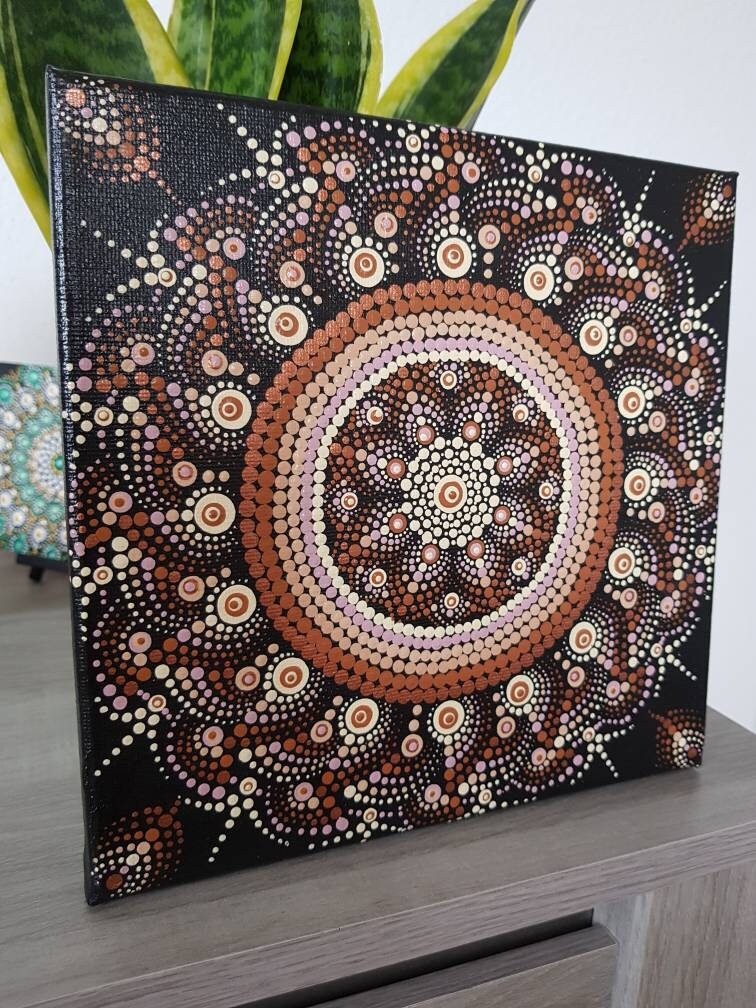 Mandala Painting - Etsy