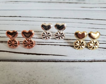 Earring back lifter, supportive earring backs, earlobe support backing, magic earring backs, earring back lifts, big heavy earring supporter