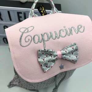 Sac A Dos Enfant Personnalise Prenom Motif Taille 2 3 Ans Etsy France
