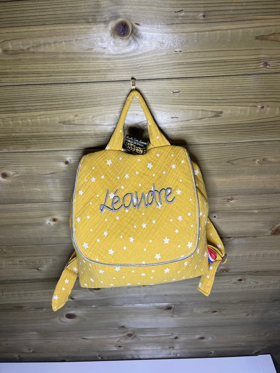 Personalized Child Backpack With First Name Baby Nursery Etsy