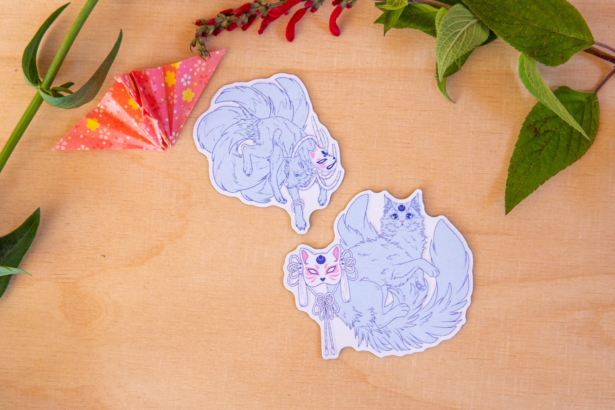 Magnet #nekomata & Kitsuné