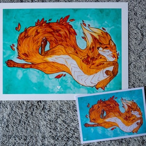 Crystal fox print