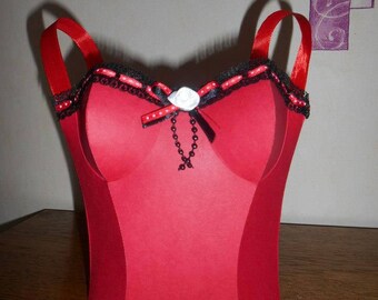 Centre de table forme corset XL