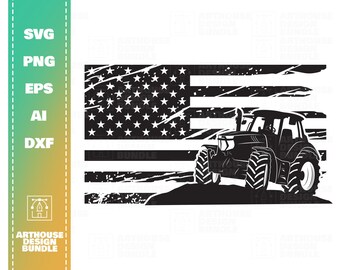 Download Farm Tractor Svg Etsy