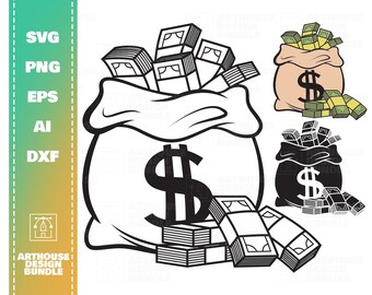 Free Free Dollar Sign Money Bag Svg 747 SVG PNG EPS DXF File