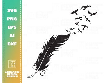 Download Feather Bird Svg Etsy