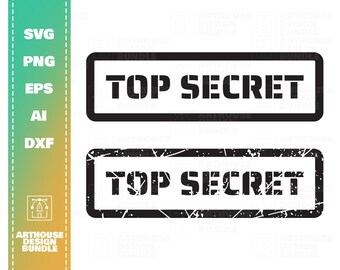 Top Secret Svg Etsy