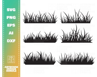 Download Grass Cut File Etsy
