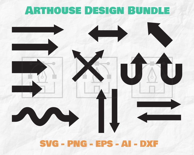 Arrow SVG Bundle Basic Arrows Svg Arrow Sign Svg Arrow - Etsy