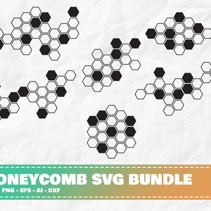 Waben-SVG-Bundle 2, Waben-Clipart, Honig-Svg, Bienenstock-Svg, Bienenstock-Svg, Bienenstock-Clipart, Waben-Cricut, Bienenstock-Muster, Bienenstock-Cricut