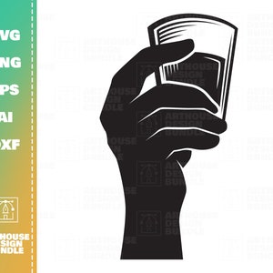 Toast Glass Clipart Shot Glass Svg Drink Svg Cheers Svg - Etsy