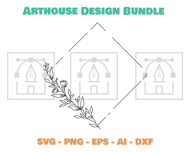 Free Free 160 Square Flower Frame Svg SVG PNG EPS DXF File