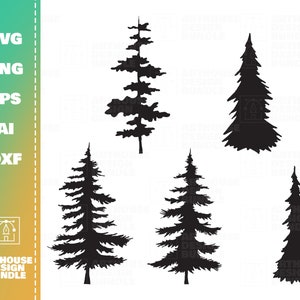 Tree SVG Bundle, Pine Tree SVG, Tree Clipart, Spruce Tree svg, Pine Tree Bundle, Christmas Tree svg, Outdoor Adventure, Camping svg