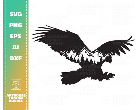 Free Free 186 Forest Mountain Silhouette Svg SVG PNG EPS DXF File