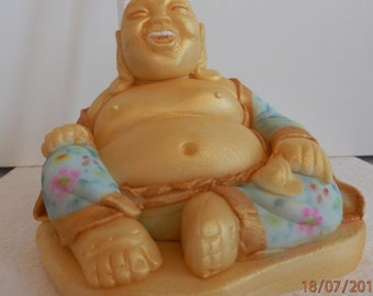 Tarta de pasta de chocolate 3d topper Buddha