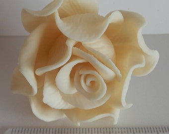 Fondant flores rosas, toppers pastel, comestibles