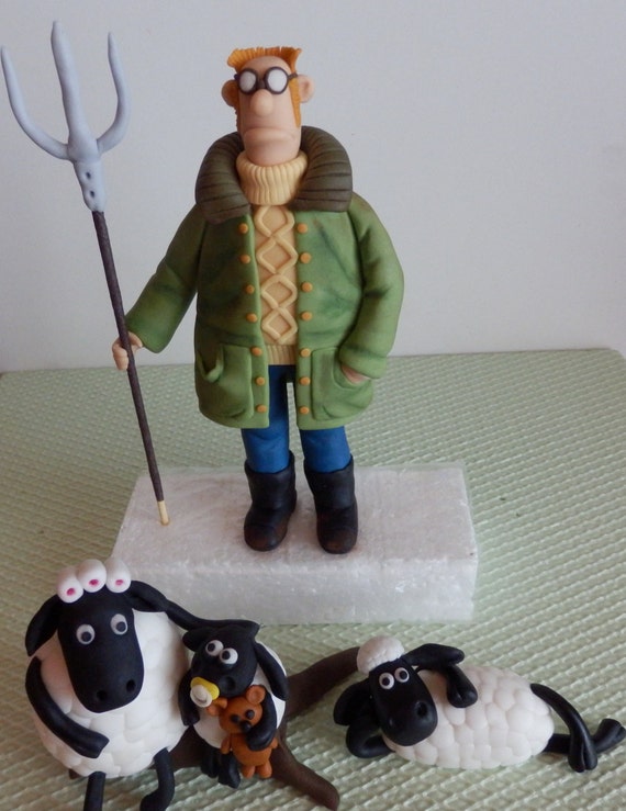 Shaun In The City Figurines