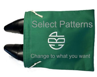 Sac à chaussures de voyage personnalisé pour la Saint-Patrick, cadeau brodé avec rangement pour chaussures monogrammé GRATUIT, sac à chaussures pour chaussures de voyage