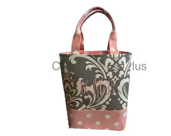 Sac à main - Ouverture de 10 pouces - Sac à monogramme pour la Bible - Poche intérieure - Sac fourre-tout de transport de la Bible - Sac fourre-tout pour la Bible - Sac fourre-tout pour la Bible - Sac fourre-tout pour la Bible