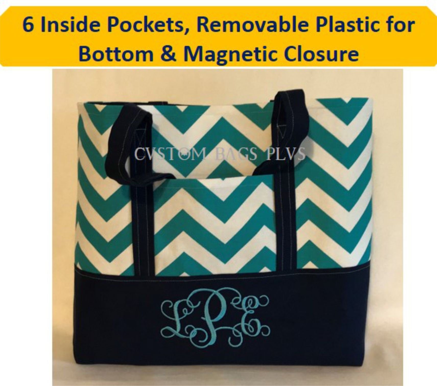 beach bag with inside pockets