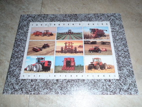 Case Ih 1993 Farm Equipment Buyers Guide Etsy