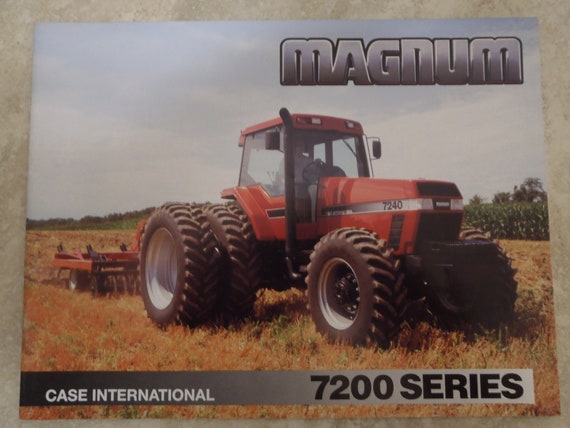 Case Ih 7200 Series Magnum Tractor Sales Brochure 26 Etsy