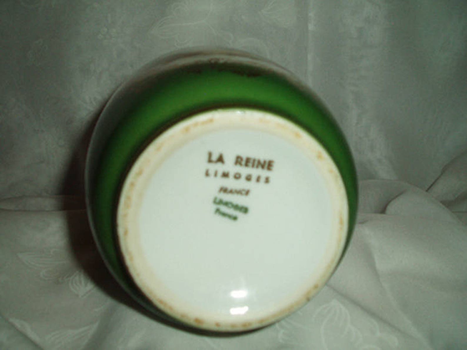 Vintage Limoges La Reine Fragonard Vase Etsy