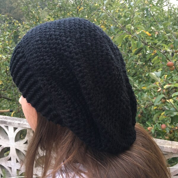 Bonnet femme boréale fait main au crochet