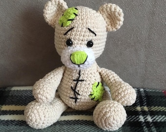 Teddy bear handmade crochet