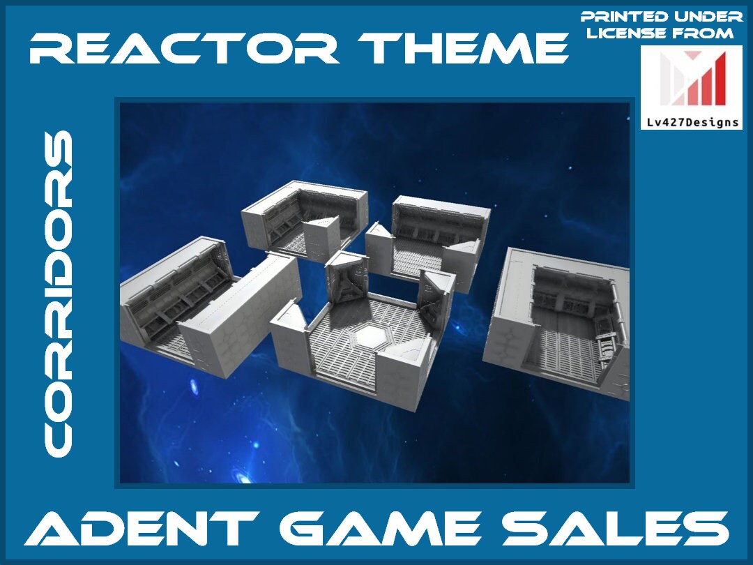 Corridors - Reactor Theme - Design by LV427 Designs - Etsy