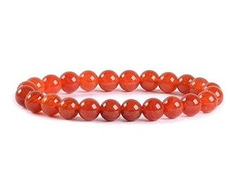 LITHOTHERAPIE MINERAUX BRACELET CORNALINE