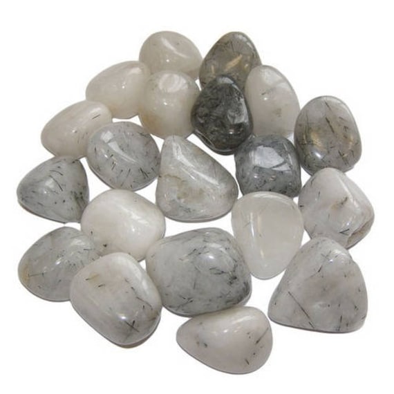 Pierre Roulée Quartz Tourmaline 2-3cm