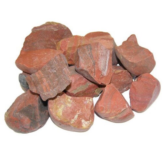 Pierre Brute Jaspe Rouge 3-5cm