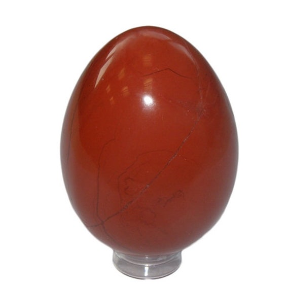 Oeuf en Jaspe Rouge 50mm