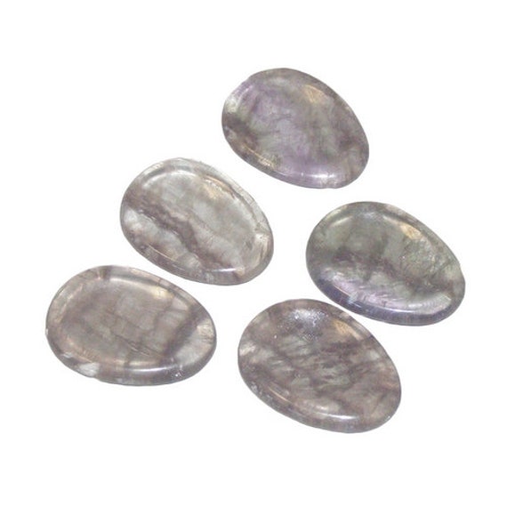 Galet Worry Stone en Fluorite
