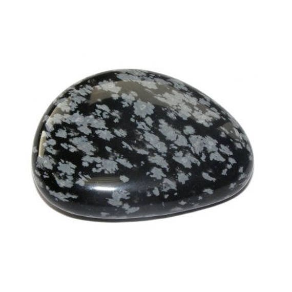 Galet Obsidienne Mouchetée