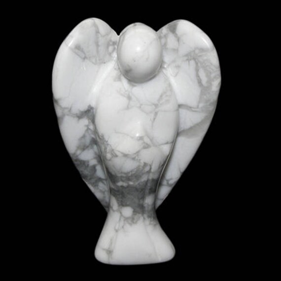 statuette Ange en Howlite 5cm