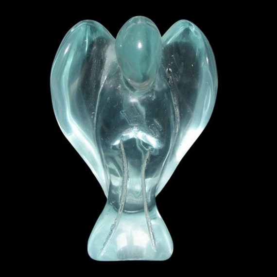 statuette Ange en Obsidienne Bleue 5cm