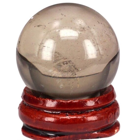 Sphère en Quartz Fumé 30 mm