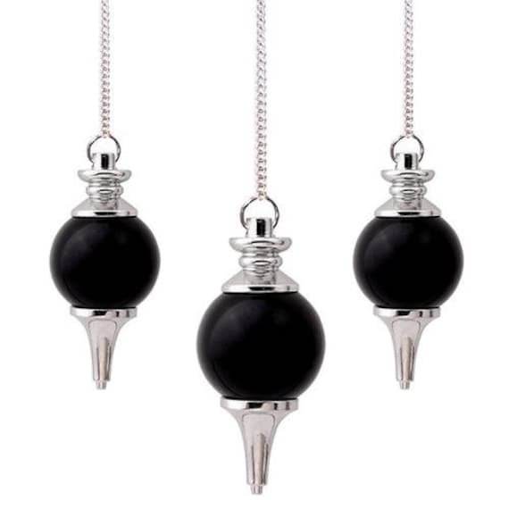 Pendule Sephoroton Obsidienne Noire