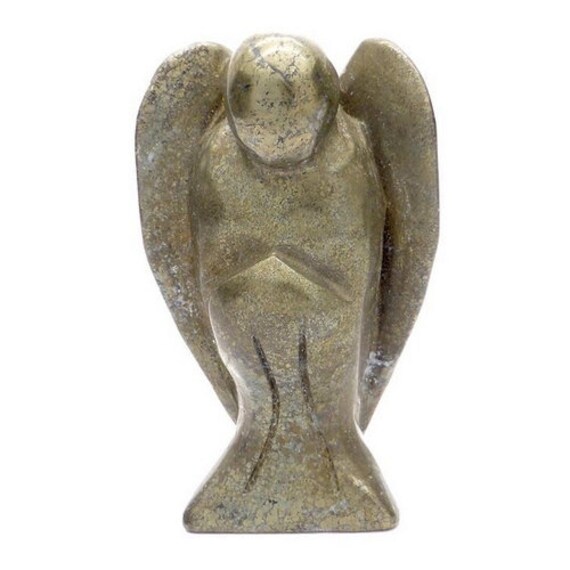 statuette Ange en Pyrite 5cm
