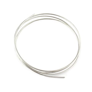 Hard wire 925 Solid Sterling Silver Length 50 centimeters Choose the diameter Findings For jewelry making as jump ring connector links Ø 0.8 mm