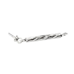 Pendant Bails 925 Sterling Silver Rhodium plated for half drilled pearl Craft findings for jewelry making