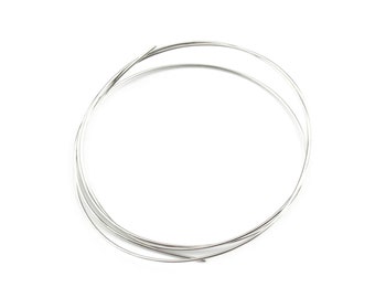 Hard wire 925 Solid Sterling Silver Length 50 centimeters Choose the diameter Findings For jewelry making as jump ring connector links