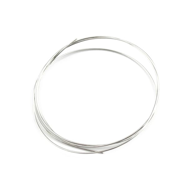 Hard wire 925 Solid Sterling Silver Length 50 centimeters Choose the diameter Findings For jewelry making as jump ring connector links