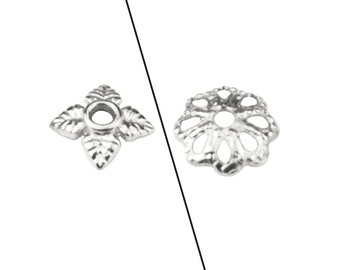 Set of 2 Bails clip 14 - 16 - 18 or 25 mm White Rhodium Plated Findings for jewelry making For jewelry designer to create Pendant necklace